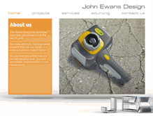 Tablet Screenshot of john-ewans-design.co.uk